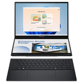 ASUS Zenbook DUO Laptop - 14" 3K OLED Touch Dual-Screen - Intel Core Ultra 9 285H - 32GB RAM - 2TB SSD - Windows 11 - Inkwell Gray (UX8406CA-IS99T)