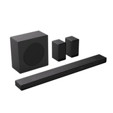 Hisense AX700 5.1.4 Channel Soundbar System Dolby Atmos, DTS:X Wireless Subwoofer Premium Surround Sound Black Open Box