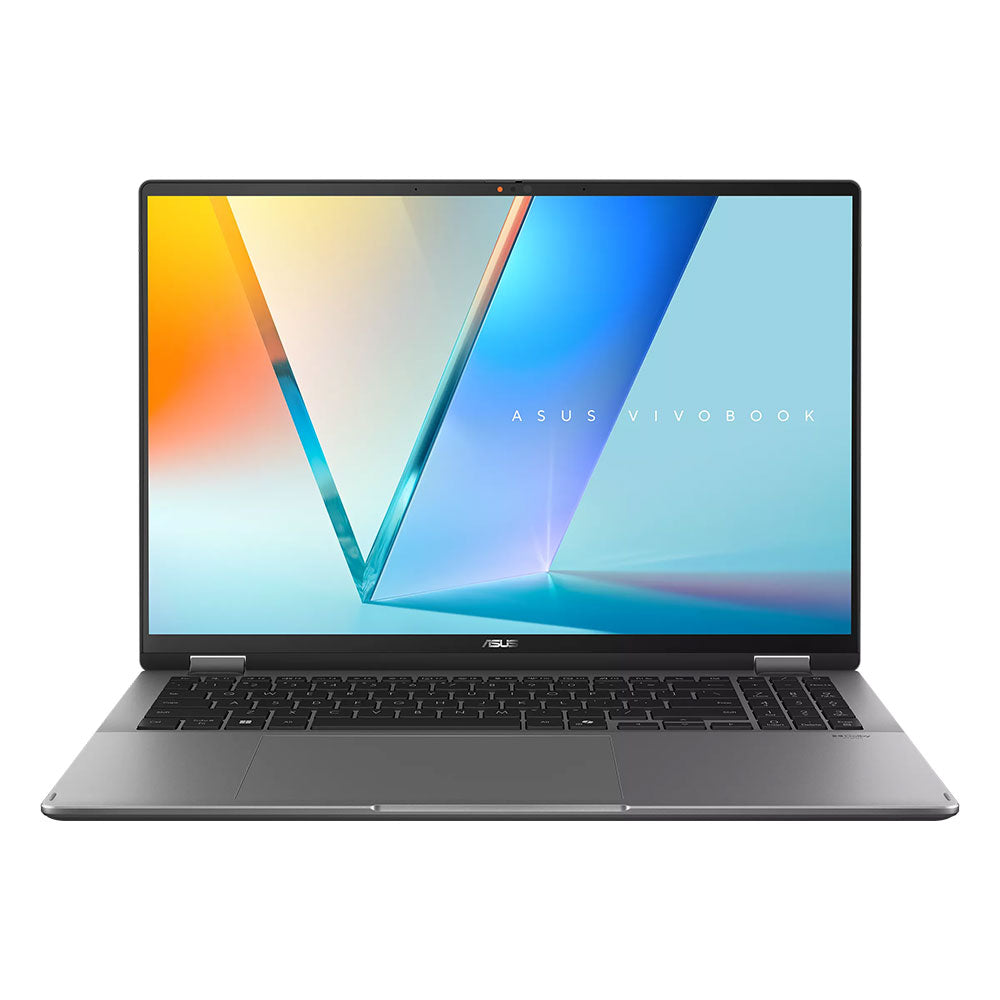 ASUS Vivobook 16 Flip Copilot+ PC - 16" 3K OLED Touch - Intel Core Ultra 7 258V - 32GB RAM - 1TB Storage Windows 11 Matte Gray (TP3607SA-PS77T)