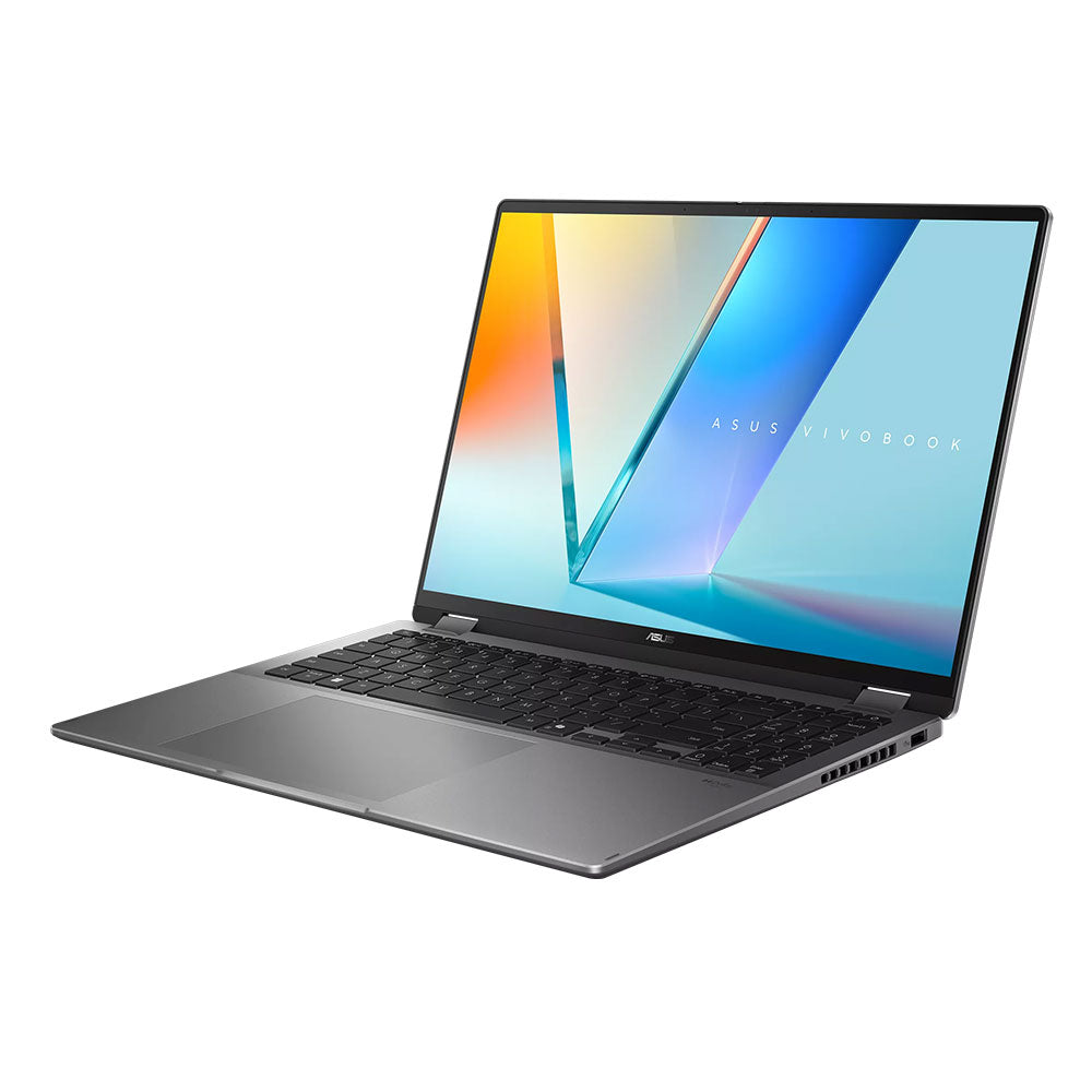 ASUS Vivobook 16 Flip Copilot+ PC - 16" 3K OLED Touch - Intel Core Ultra 7 258V - 32GB RAM - 1TB Storage Windows 11 Matte Gray (TP3607SA-PS77T)