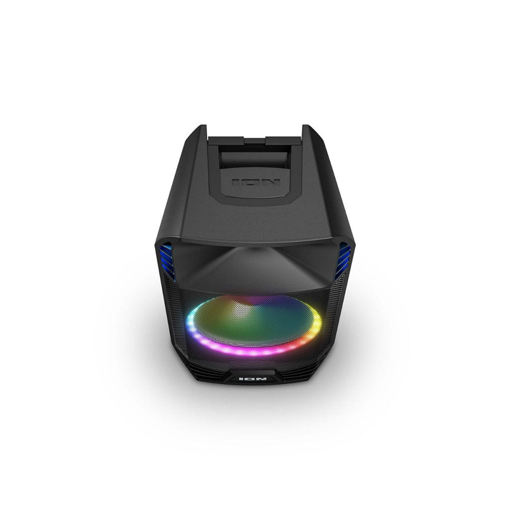 ION Total PA Extreme All-in-One - Bluetooth Speaker System - Multi-Color RGB Party Lights - Black Open Box