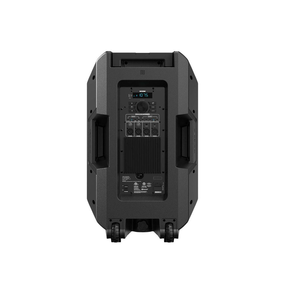 ION Total PA Extreme All-in-One - Bluetooth Speaker System - Multi-Color RGB Party Lights - Black Open Box