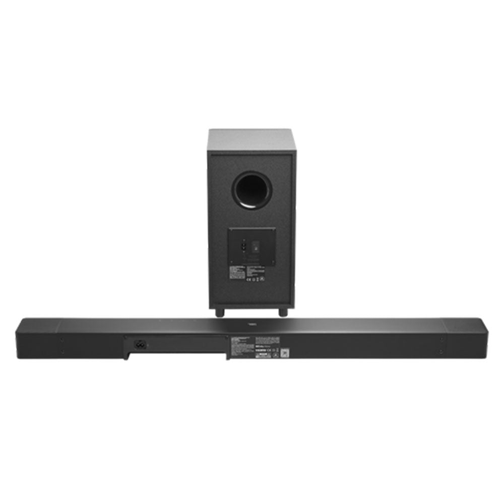 JBL SB595 Soundbar - Wireless Subwoofer - True Dolby Atmos - Bluetooth - Black Open Box