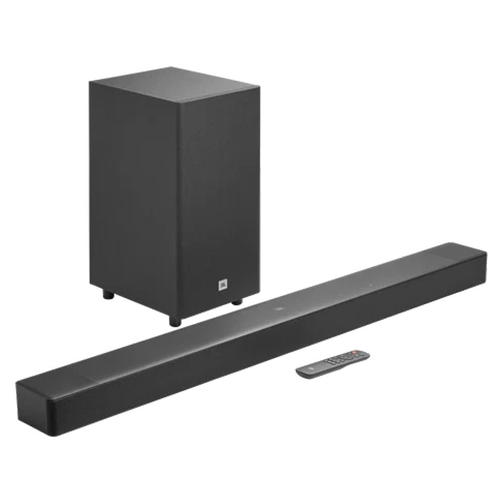 JBL SB595 Soundbar - Wireless Subwoofer - True Dolby Atmos - Bluetooth - Black Open Box