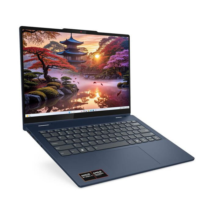 Lenovo IdeaPad 5 2-in-1 14AKP10 Copilot+ PC - 14" WUXGA Touchscreen - AMD Ryzen AI 7 350 - 16GB RAM - 1TB Storage - Windows 11 - Cosmic Blue (83KT001YUS)