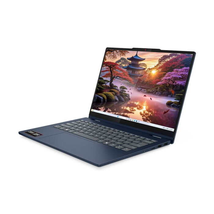 Lenovo IdeaPad 5 2-in-1 14AKP10 Copilot+ PC - 14" WUXGA Touchscreen - AMD Ryzen AI 7 350 - 16GB RAM - 1TB Storage - Windows 11 - Cosmic Blue (83KT001YUS)
