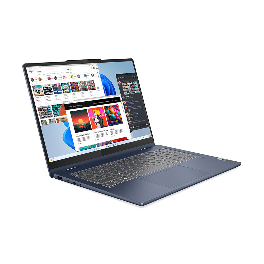 Lenovo IdeaPad 5 2-in-1 14AHP9 14" WUXGA Touchscreen PC - AMD Ryzen 7 8845HS - 16GB RAM - 1TB Storage - Windows 11 - Cosmic Blue (83DR000GUS)