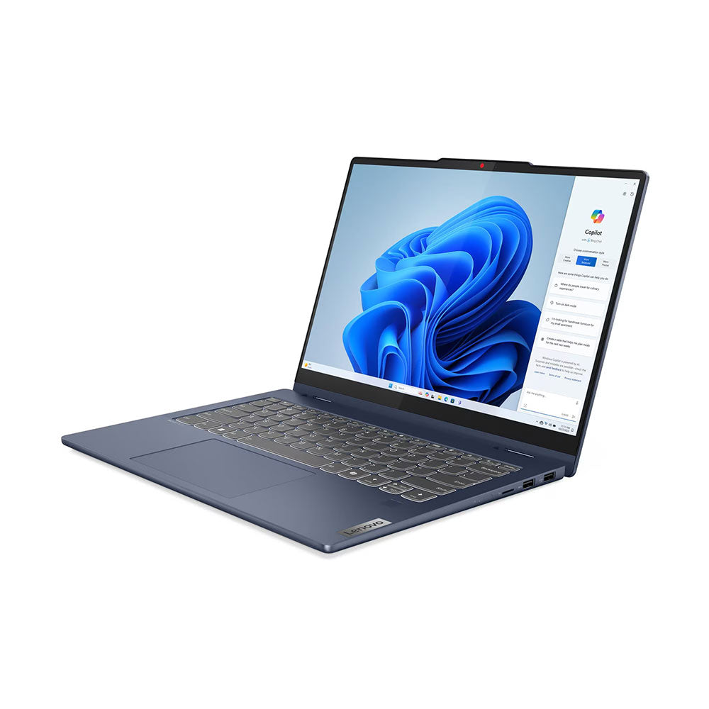 Lenovo IdeaPad 5 2-in-1 14AHP9 14" WUXGA Touchscreen PC - AMD Ryzen 7 8845HS - 16GB RAM - 1TB Storage - Windows 11 - Cosmic Blue (83DR000GUS)