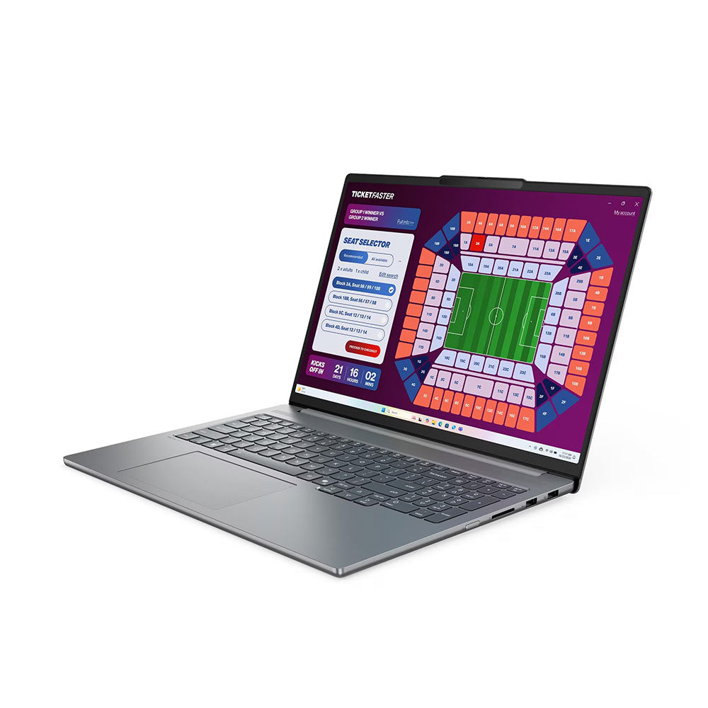 Lenovo IdeaPad Pro 5 16IPH11 Gaming Laptop - 16" 2.8K OLED Touchscreen - Intel Core Ultra 9 386H - 32GB RAM - 1TB SSD - 8GB NVIDIA GeForce RTX 5050 GDDR7 - Windows 11 - Luna Grey (83SK000GUS)