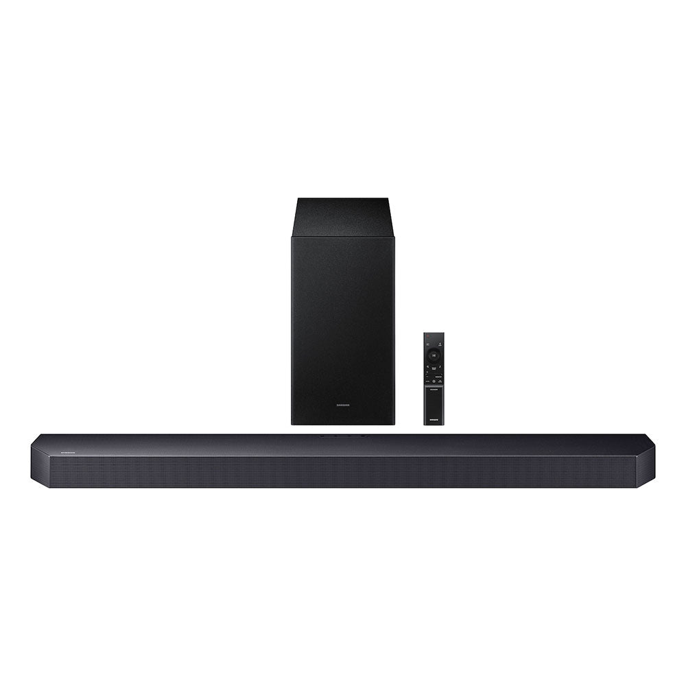 Samsung HW-Q60CF Soundbar - Wireless Subwoofer - Dolby Atmos - Bluetooth - Black - Open Box