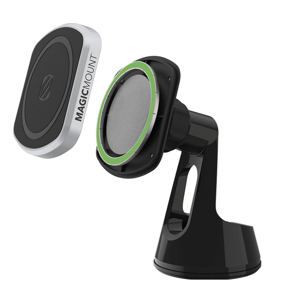 Scosche MagicMount Pro 2 Window - Dash Magnetic Phone Mount 2-Pack - Universal Car Mount Holder NEW